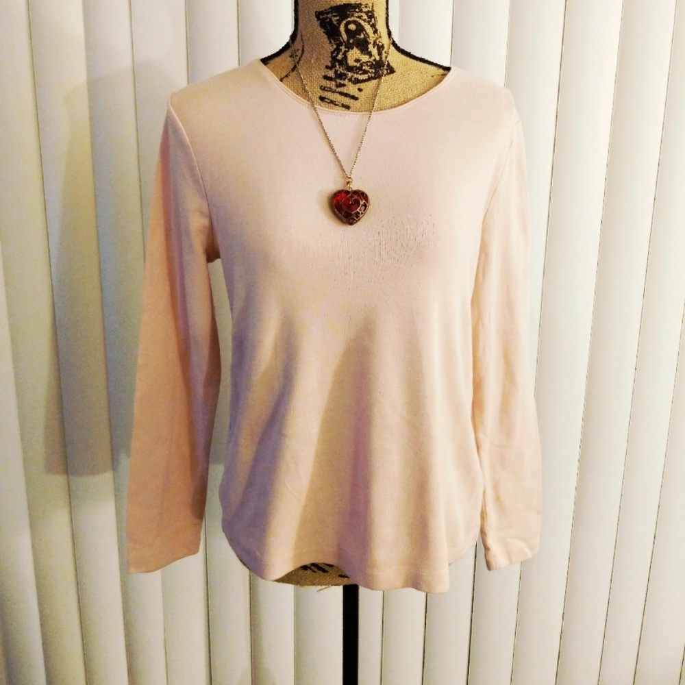 🔴5/20 SALE Talbot's long sleeve,100% cotton,Pink